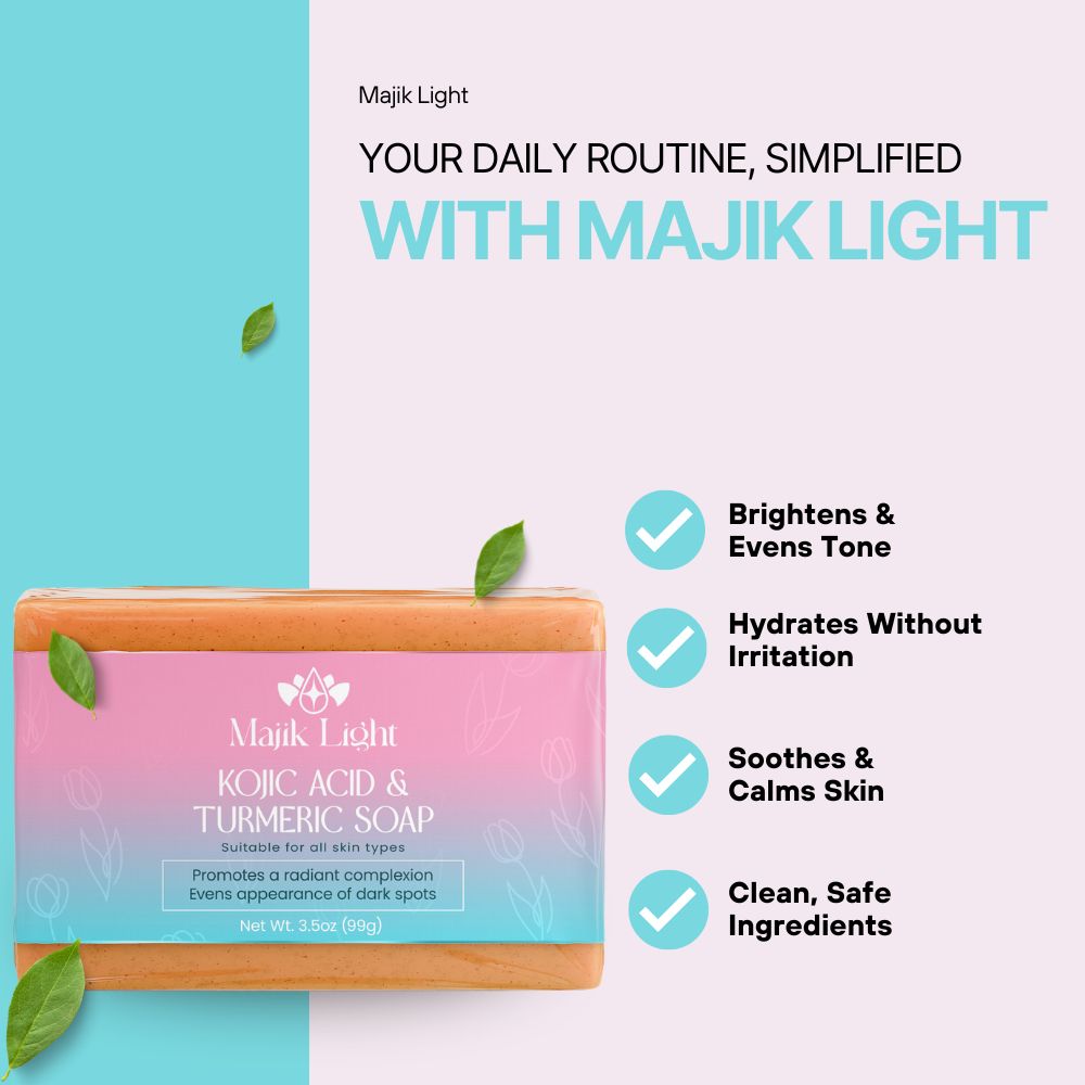 Kojic Acid & Turmeric Soap